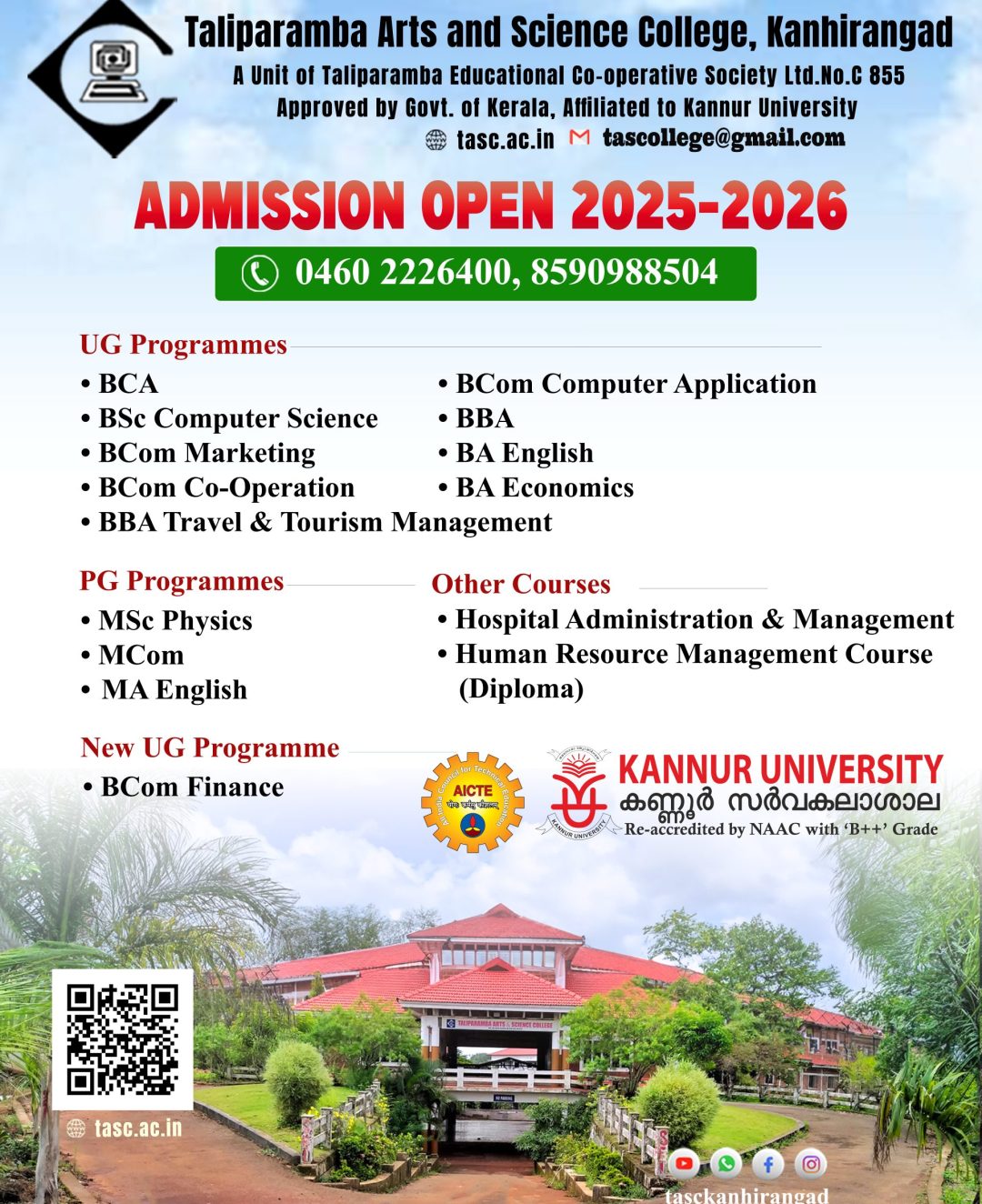 POSTER 2025 ADMISSION started